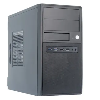 Chieftec CT-04B-OP Computer-Gehäuse Mini Tower Schwarz Chieftec CT-04B-OP Computer-Gehäuse Mini Tower Schwarz