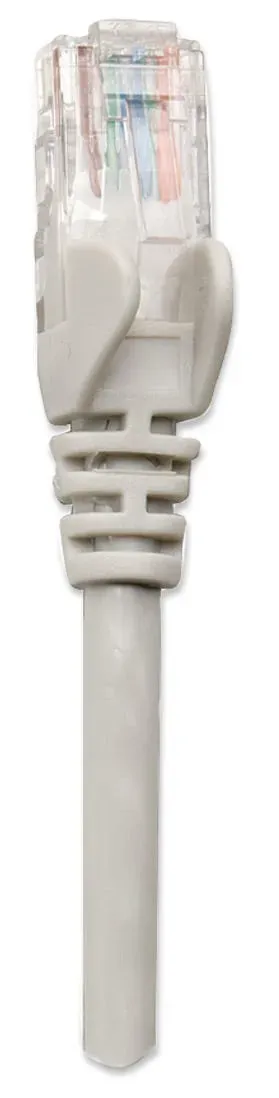 Intellinet Netzwerkkabel, Cat6, U/UTP, CCA, Cat6-kompatibel, RJ45-Stecker/RJ45-Stecker, 5,0 m, grau – Bild 4