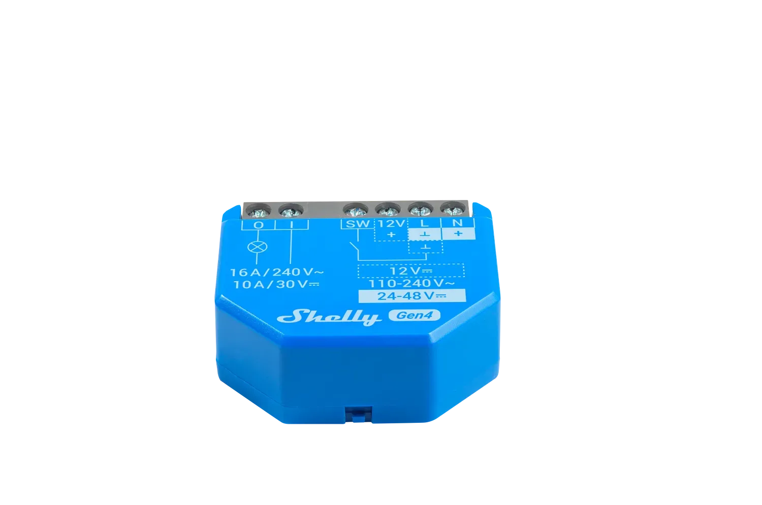 Shelly · Unterputz · "1 Gen4" · Relais · max 16A · 1 Kanal · WLAN · Matter · Zigbee · Bluetooth – Bild 9