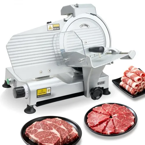 VEVOR Allesschneider Fleischschneider 320 W elektrische Aufschnittmaschine mit 25 cm Klinge, Fleischschneidemaschine mit 0-10 mm einstellbarer Dicke, für gefrorenes Fleisch Schinken Prime Steak VEVOR Allesschneider Fleischschneider 320 W elektrische Aufschnittmaschine mit 25 cm Klinge, Fleischschneidemaschine mit 0-10 mm einstellbarer Dicke, für gefrorenes Fleisch Schinken Prime Steak