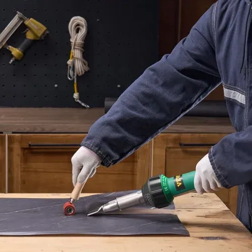 VEVOR Heißluft-Kunststoffschweißgerät, 1600 W Heißluftpistole, 50–600 °C PVC TPO Vinyl Schweißbrenner, Hot Air Welder Set mit 17 Zubehörteilen – Werkzeugkasten, Düse, Rolle, Klingen für PP/PE/PVC – Bild 7