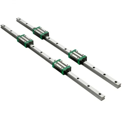 VEVOR Linearführung HSR 20 Serie Linearschienen, 1700 mm Länge Linearwelle CNC Linearführung mit 4 HSR 20 UU Lagerblöcken, Linear Führungsschiene für CNC-Maschine, Drehmaschinen, Linearführungsschiene – Bild 9