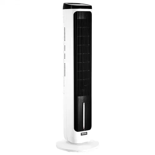 VEVOR Turmventilator, 7,1 m/s Geschwindigkeit, leiser Standventilator, 70° oszillierende Ventilatoren mit 9 Gang, 4 Modi, 24-Stunden-Timer, Fernbedienung, für Schlafzimmer, Büro, Zuhause – Bild 8