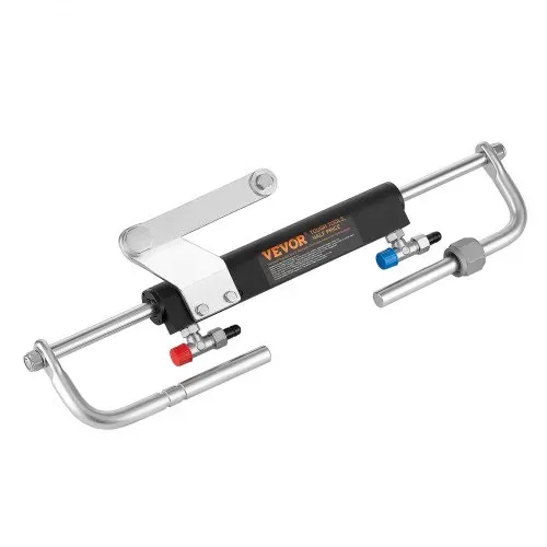 VEVOR Lenksystem Lenkungsset Hydraulisch für 90 PS Außenbordmotoren 7,32 m Bootslenksystem, Präzise Steuerung mit 2,5 MPa Steuerpumpe, Hydrauliklenkzylinder und 5/16-Zoll-Schnellkupplungen für Boote – Bild 8