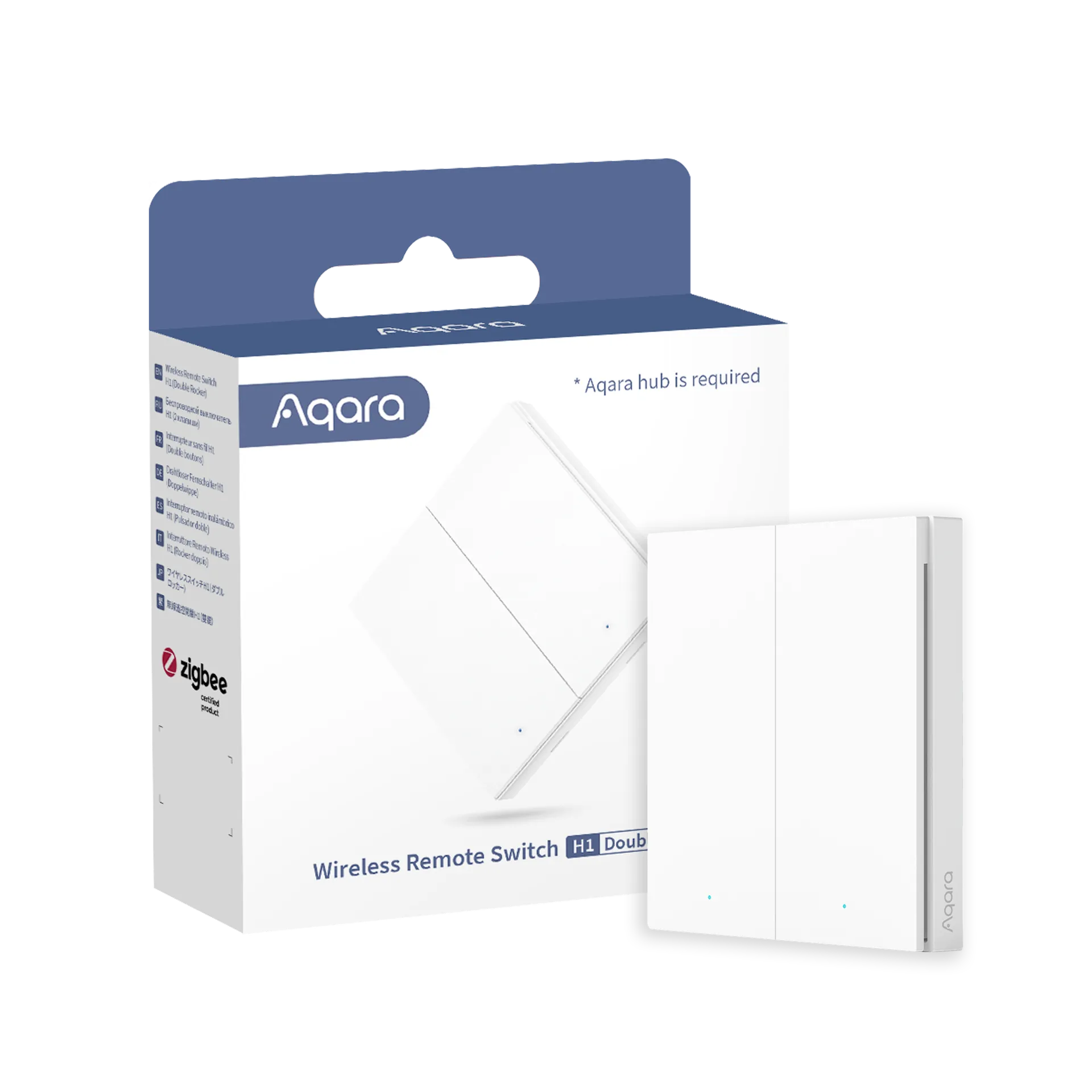 AQARA Smart Wireless Switch 2-fach AQARA Smart Wireless Switch 2-fach