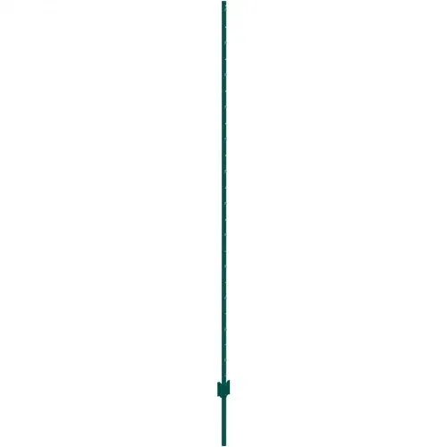 VEVOR 7 Fuß Zaunpfosten, 10er-Pack T-Pfosten Hochleistungs-Zaunpfosten aus Metall, stabile Zaunpfähle aus Stahl für Gartenhof, Rasen, Bauernhöfe und Maschendrahtzäune im Freien, grün – Bild 10