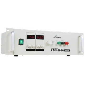 Netzgerät McPower “LBN-1990“ 19“, 3 regelbare Bereiche 0-15V, 0-30V, 0-60V, 900W, max. 60A Netzgerät McPower “LBN-1990“ 19“, 3 regelbare Bereiche 0-15V, 0-30V, 0-60V, 900W, max. 60A