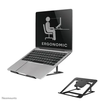 Neomounts NSLS085BLACK Laptop-Halterung 10-17″ – faltbar – kompakt – universal Neomounts NSLS085BLACK Laptop-Halterung 10-17″ – faltbar – kompakt – universal