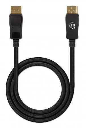 Manhattan 353618 DisplayPort-Kabel 2 m Schwarz – Bild 5