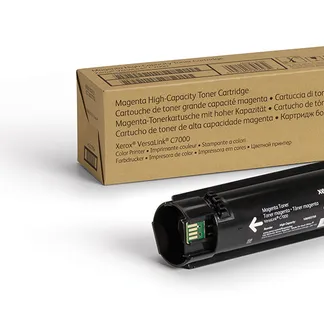 Xerox ® VersaLink® C7000 Farbdrucker Hohe Kapazität-Tonermodul Magenta (10100 Seiten) – 106R03759 Xerox ® VersaLink® C7000 Farbdrucker Hohe Kapazität-Tonermodul Magenta (10100 Seiten) – 106R03759