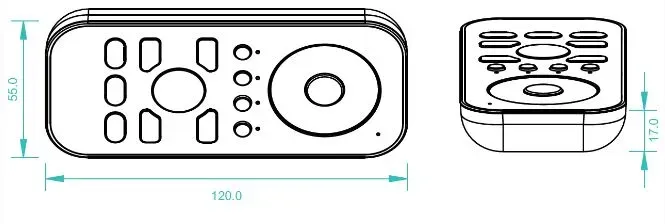 Synergy 21 LED Serie EOS 05 Fernbedienung dual 2 dual weiß (CCT) – Bild 2