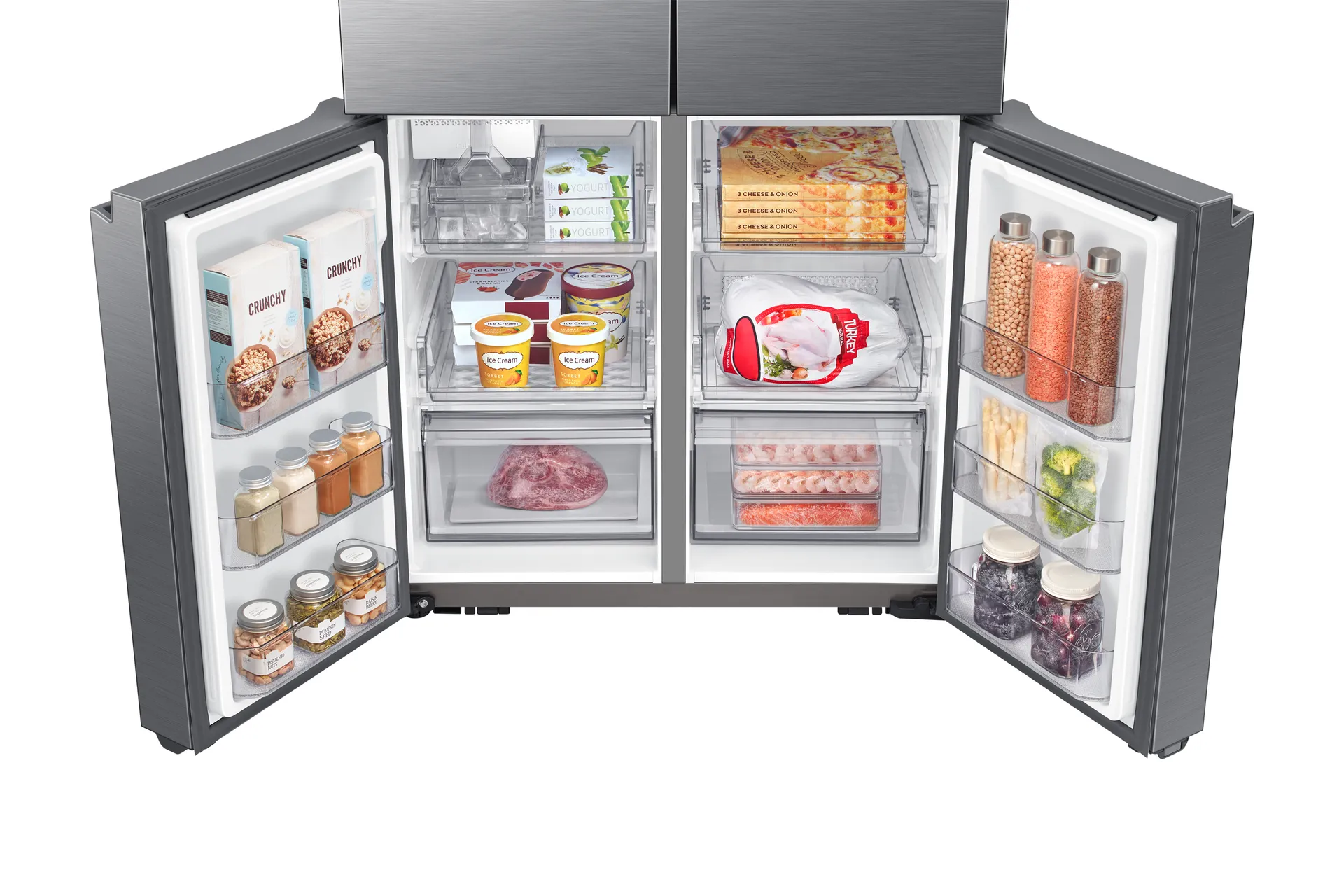 Samsung 4-Türen French Door Kühlschrank mit AI Energy Mode und Wassertank, 649 ℓ – Bild 6