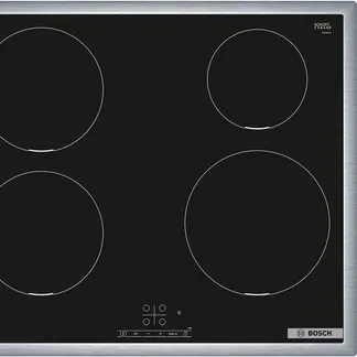 Bosch Serie 4 PIE645BB5E Kochfeld Schwarz Integriert 60 cm Zonen-Induktionskochfeld 4 Zone(n) Bosch Serie 4 PIE645BB5E Kochfeld Schwarz Integriert 60 cm Zonen-Induktionskochfeld 4 Zone(n)