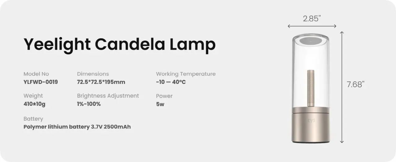 Yeelight Ambient Light Candela – Bild 6