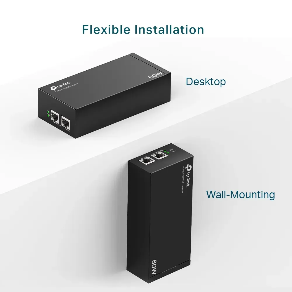 TP-Link - PoE170S - PoE++ Injector Adapter - PORT: 1× Gigabit PoE Port – Bild 4