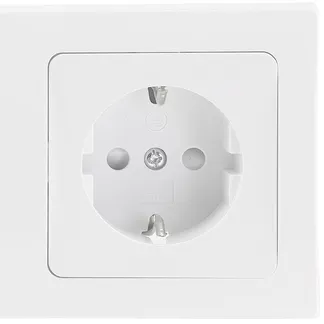 DELPHI Set 3 Steckdosen + 3-fach Rahmen 250V~/ 16A, Steckanschluss, weiß DELPHI Set 3 Steckdosen + 3-fach Rahmen 250V~/ 16A, Steckanschluss, weiß