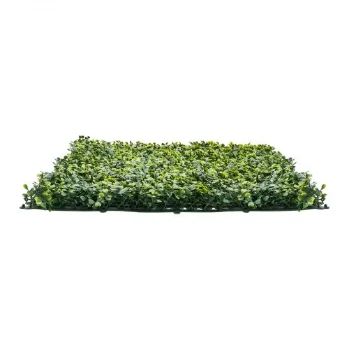 VEVOR Künstliche Pflanzenwand, 3000x1500x40 mm, Mailänder Gras, Buchsbaumpaneel für Dekoration im Innen- & Außenbereich & Efeu-Zaunbedeckung, Sichtschutz-Hintergrundwand, Heckenschirm für den Garten – Bild 9