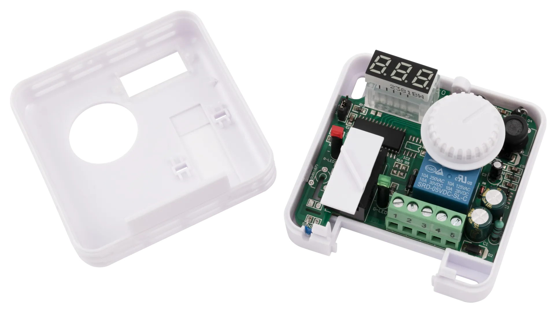 Raumtemperatur-Regler McPower ''TR-530'' 5-30°C, 110-230V, LED-Display, 7A – Bild 5