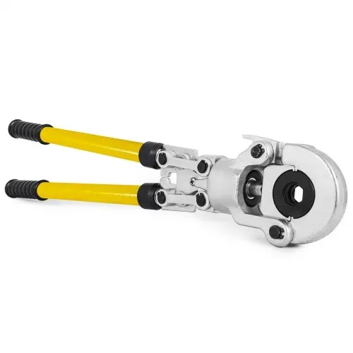 VEVOR Presszange V12, V15, V22, V28, TH16, TH20, TH26, TH32 mm, Crimpzange Presszange mit um 360° Drehbarem Kopf und Ergonomischem Gummigriff, Rohrpresszange Tragbar, Manuelle Kabelschuhzange – Bild 10