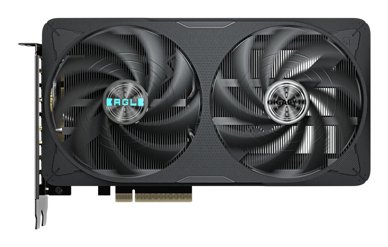 GIGABYTE GeForce RTX 5060 Ti EAGLE OC 8G Grafikkarte – 8 GB GDDR7, 128 Bit, PCI-E 5.0, 2617 MHz Kernfrequenz, 3 x DisplayPort, 1 x HDMI, GV-N506TEAGLE OC-8GD – Bild 2