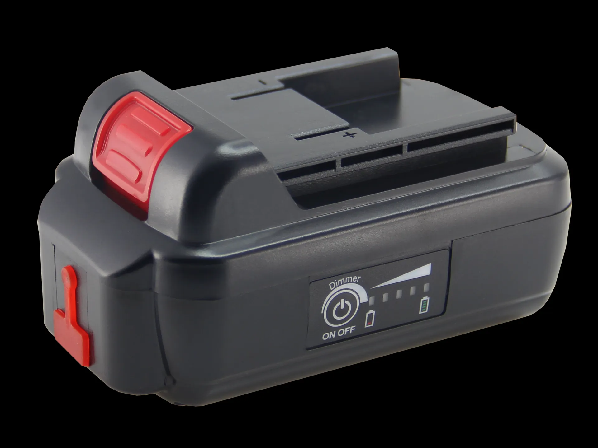 Synergy 21 LED AKKU Baustrahler 10W grün/kaltweiß slider – Bild 3