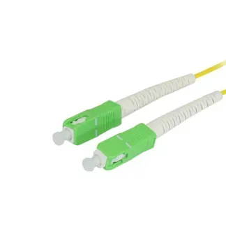 LWL-1-Faser-Patchk. 15mtr.SC(APC)-SC(APC), 9/125u, OS2, G657A2, AD=2mm, flexible Knickschutztülle, LWL-1-Faser-Patchk. 15mtr.SC(APC)-SC(APC), 9/125u, OS2, G657A2, AD=2mm, flexible Knickschutztülle,