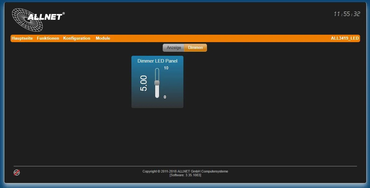 ALLNET MSR Sensor ALL4460 / 0-10V DIMM-Aktor mit EIN/AUS für LED-Controller – Bild 4