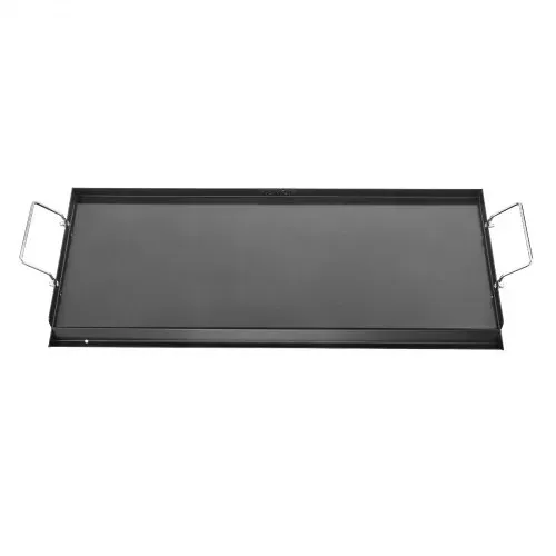 VEVOR Grillplatte Grillpfanne Karbonstahl universelle rechteckige Platte (812 x 310 mm) mit flacher Oberseite, Gasgrill-Grillplatte für BBQ-Grill Teppanyaki, tragbares Familienkochgeschirr mit Griff – Bild 9