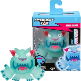 MrBeast Lab Vinyl-Figuren – Glow Panther, Spielfigur MrBeast Lab Vinyl-Figuren – Glow Panther, Spielfigur