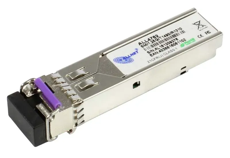 ALLNET Switch Modul ALL4762 SFP(Mini-GBIC), 1000Mbit, WDM(Bidi)/LC, Tx1490nm/Rx1310nm, 9u, 20Km, Singlemode, ALLNET Switch Modul ALL4762 SFP(Mini-GBIC), 1000Mbit, WDM(Bidi)/LC, Tx1490nm/Rx1310nm, 9u, 20Km, Singlemode,