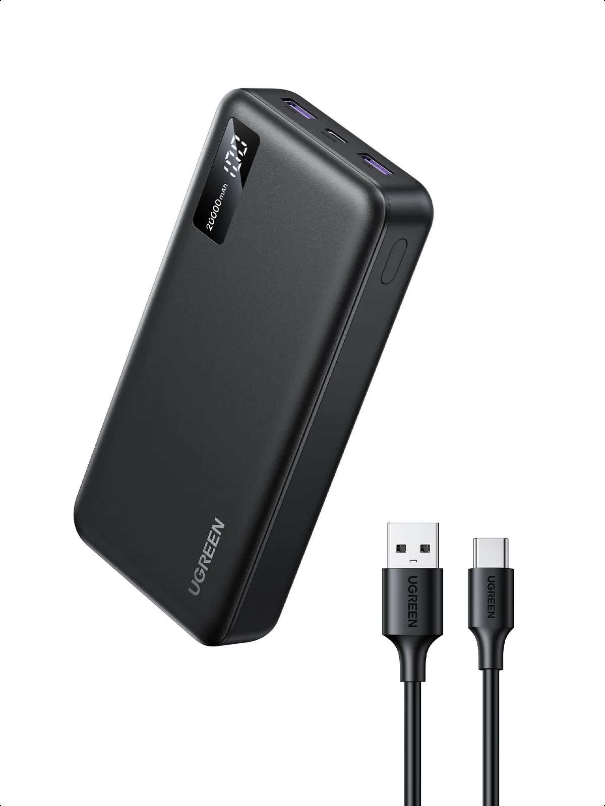 Ugreen 25683 Powerbank 20000 mAh Schwarz – Bild 3