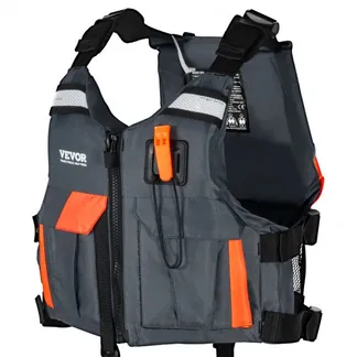 VEVOR Rettungsweste für Wassersport (PFD), Rettungsweste mit wasserdichtem Nylon und 80N Auftrieb, Rettungsweste/Jacke für alle Wasseraktivitäten – Angeln, Kajakfahren, Surfen und mehr, Männer und Frauen S VEVOR Rettungsweste für Wassersport (PFD), Rettungsweste mit wasserdichtem Nylon und 80N Auftrieb, Rettungsweste/Jacke für alle Wasseraktivitäten – Angeln, Kajakfahren, Surfen und mehr, Männer und Frauen S