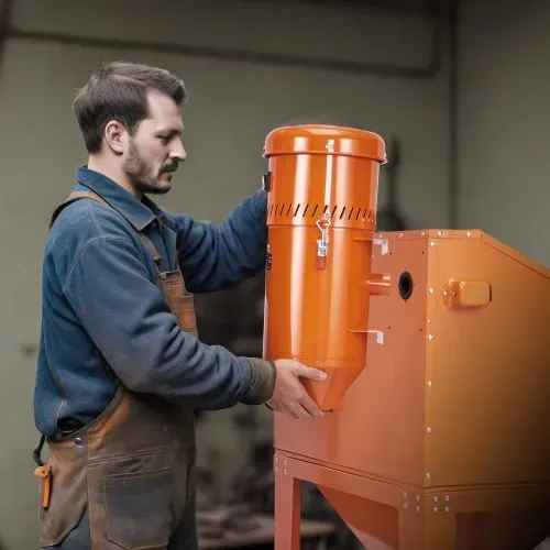 VEVOR Staubsammelsystem 1450 W 6,8 L Staubsammel-Medienrückgewinnung – Bild 7
