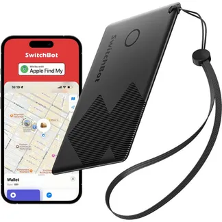 SwitchBot Smart Airtag Geldbörsen-Tracker-Karte schwarz SwitchBot Smart Airtag Geldbörsen-Tracker-Karte schwarz