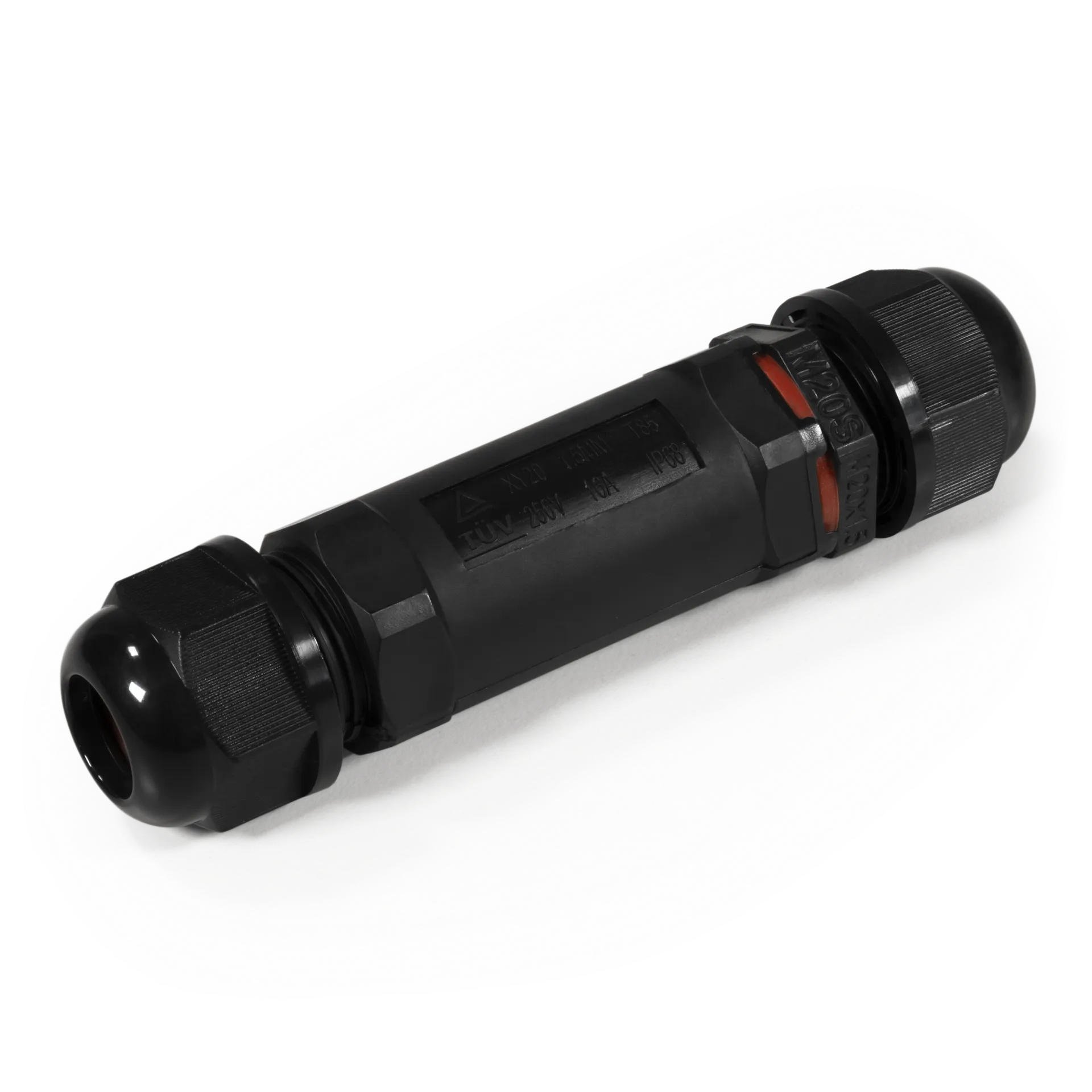 Kabelverbinder McPower, LxØ 107x27mm, IP68 – wasserdicht, 230V, 3-polig Kabelverbinder McPower, LxØ 107x27mm, IP68 – wasserdicht, 230V, 3-polig