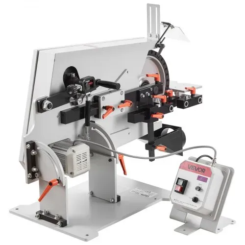 VEVOR Bandschleifmaschine 1500W, Bandschleifer mit 3 Stk. (1829-2083)x51mm mm Schleifbändern, 600-6000U/min Verstellbarer Bandpolierer mit 3 Modi & Max. 32m/s Bandgeschwindigkeit für Metallbearbeitung – Bild 10