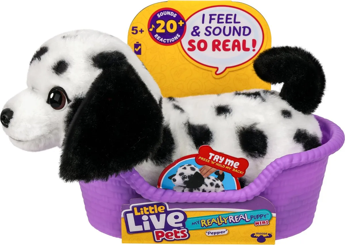 Moose Toys Little Live Pets My Really Real Puppy Mini's - Pepper – Bild 3
