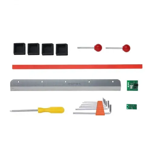VEVOR elektrischer hydraulischer Papierschneider, Schneidemaschine, Hochleistungs-Papierschneidemaschine mit 40 mm Schnittstärke & 45 cm Schnittbreite & Tastensteuerung, für Schulen, Büros – Bild 8