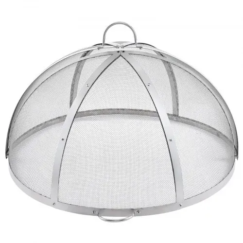 VEVOR Funkenfang für Feuerschalen Ø 1016 mm Feuerstellengitter Funkenschutz Edelstahl Funkenhaube 2-mm-Maschenlöcher Feuerschale Funkenschutzhaube Ideal für Feuerstellen Feuerschalen und Kaminen – Bild 8