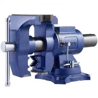 VEVOR Hochleistungs-Schraubstock, 165 mm Backenbreite, 125 mm max. Backenöffnung, Mehrzweck-Schraubstock aus Sphäroguss mit Amboss, 360° schwenkbarer Basiskopf, 75 mm Ausladung, 24,98 kN Klemmkraft VEVOR Hochleistungs-Schraubstock, 165 mm Backenbreite, 125 mm max. Backenöffnung, Mehrzweck-Schraubstock aus Sphäroguss mit Amboss, 360° schwenkbarer Basiskopf, 75 mm Ausladung, 24,98 kN Klemmkraft