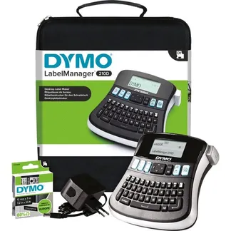 LabelManager 210D+ im Koffer, Beschriftungsgerät LabelManager 210D+ im Koffer, Beschriftungsgerät