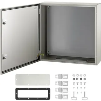 VEVOR Schaltschrank Kohlenstoffstahl Verteilerschrank Industriegehäuse 60x60x20cm Schaltkasten IP66 & NEMA Wasserdicht Anschlussdose Stromkasten Ideal für Fabriken Baustellen Einkaufszentren usw. VEVOR Schaltschrank Kohlenstoffstahl Verteilerschrank Industriegehäuse 60x60x20cm Schaltkasten IP66 & NEMA Wasserdicht Anschlussdose Stromkasten Ideal für Fabriken Baustellen Einkaufszentren usw.
