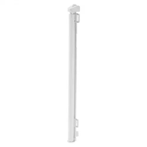 VEVOR Einziehbares Babygitter Hundegitter ausziehbar auf 185 cm Breite / 795 mm Höhe, Treppenschutzgitter mit Sicherheitsschloss, Schutzgitter aus Netzgewebe für Treppen Flure drinnen/draußen, weiß – Bild 9