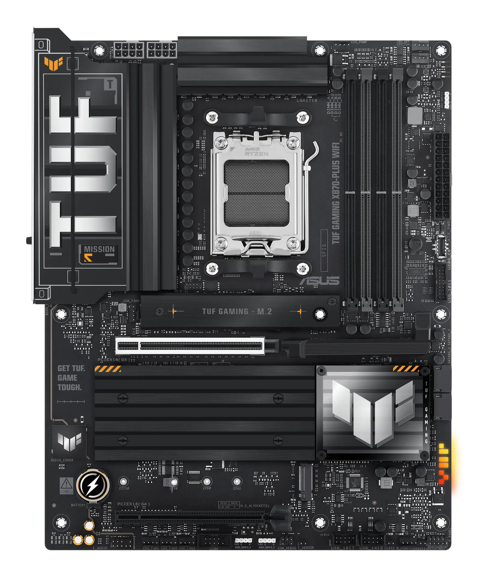 ASUS TUF GAMING X870-PLUS WIFI AMD X870 Sockel AM5 ATX – Bild 2