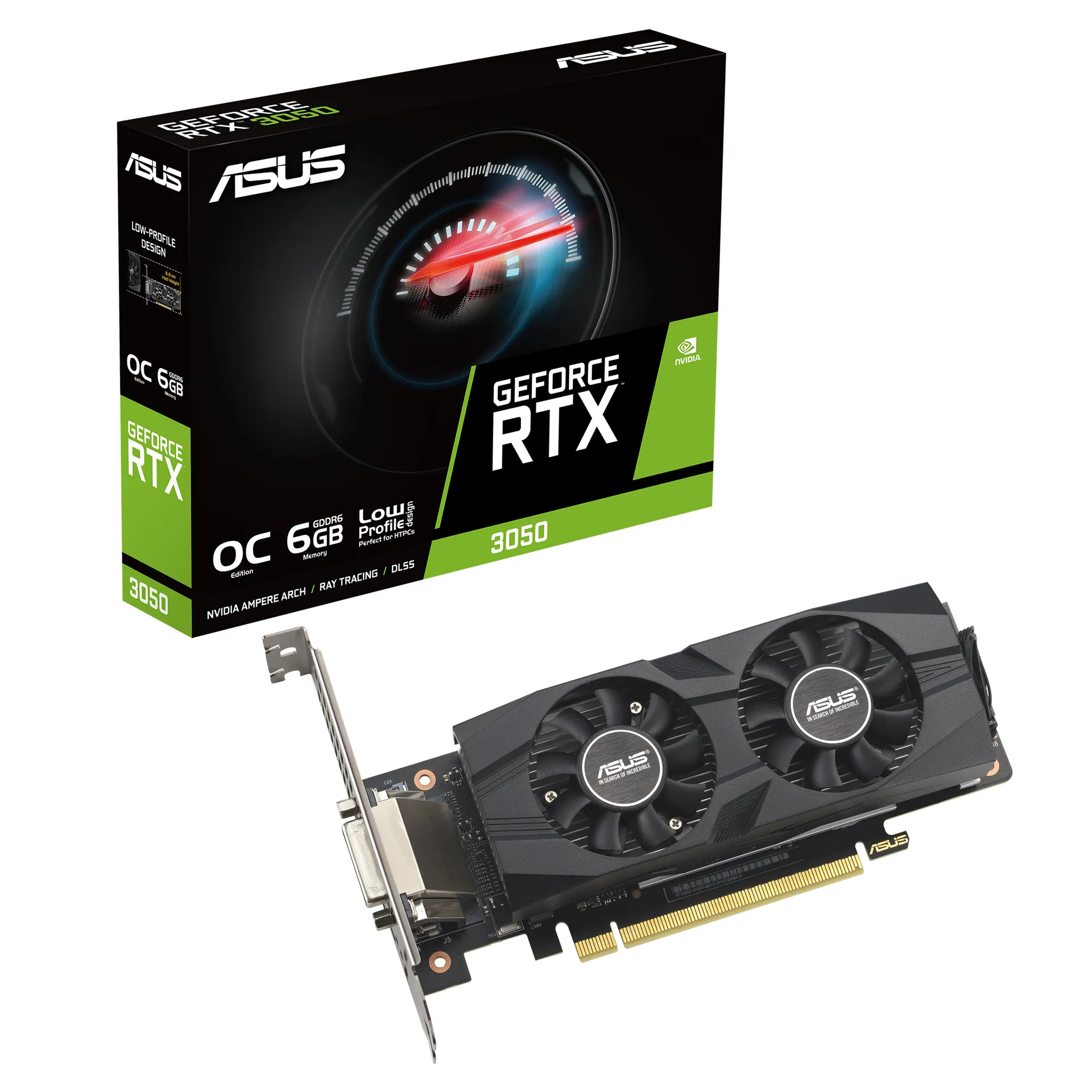 ASUS GeForce RTX 3050 LP BRK OC Edition NVIDIA 6 GB GDDR6 – Bild 7