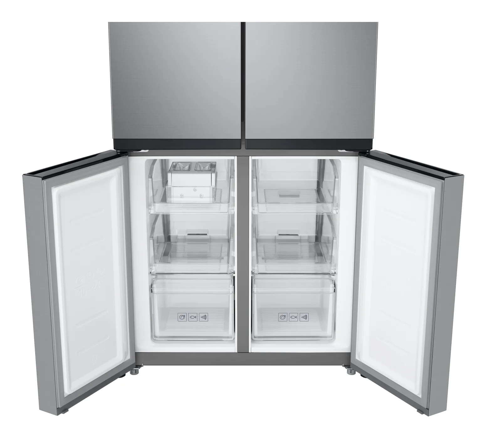 Samsung RF48A400EM9/EG, French Door, 488 ℓ, Edelstahl Look – Bild 6