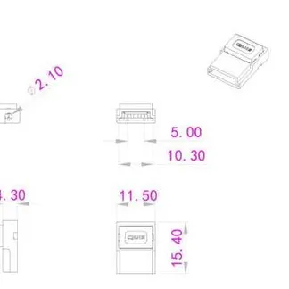 Synergy 21 LED FLEX Strip zub. Easy Connect MINI Strip to Wire 10mm Synergy 21 LED FLEX Strip zub. Easy Connect MINI Strip to Wire 10mm