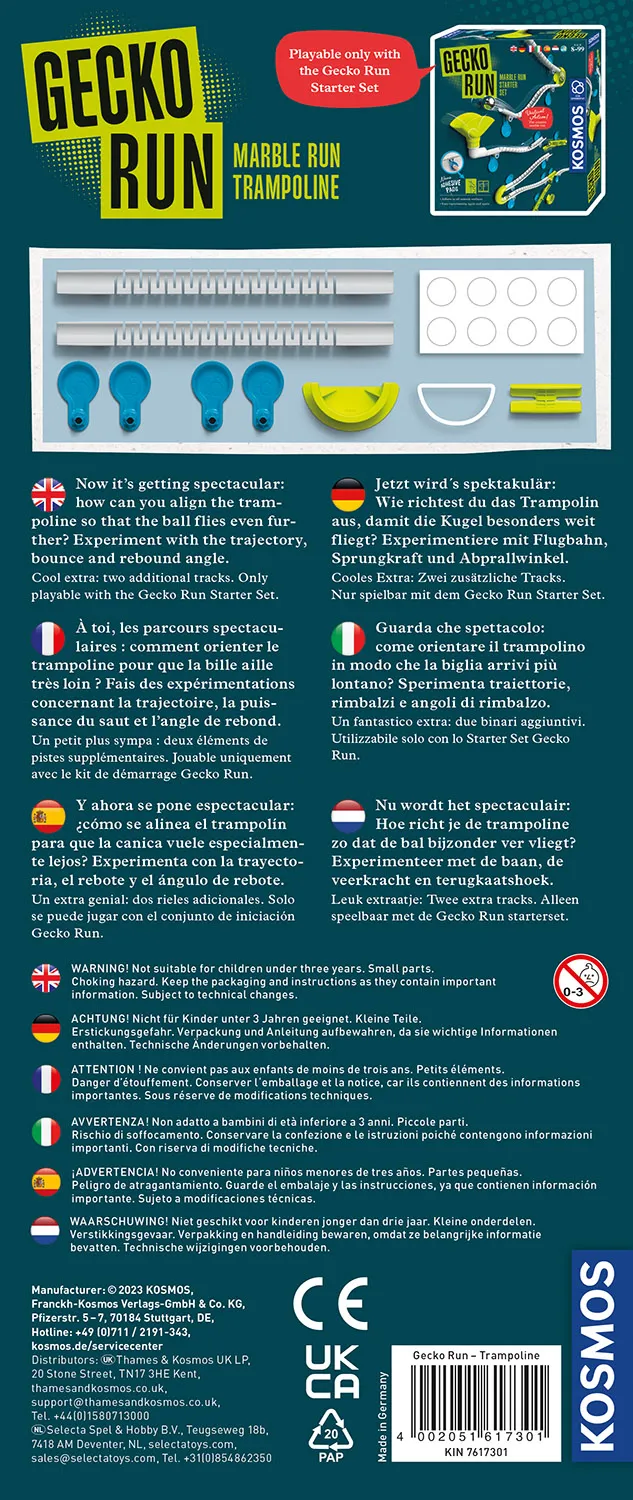 Kosmos Gecko Run Trampolin – Bild 2