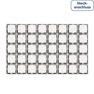 Wechselschalter McPower “Flair“, 250V~/10A, UP, Steckanschluss, weiß, 40er-Pack Wechselschalter McPower “Flair“, 250V~/10A, UP, Steckanschluss, weiß, 40er-Pack