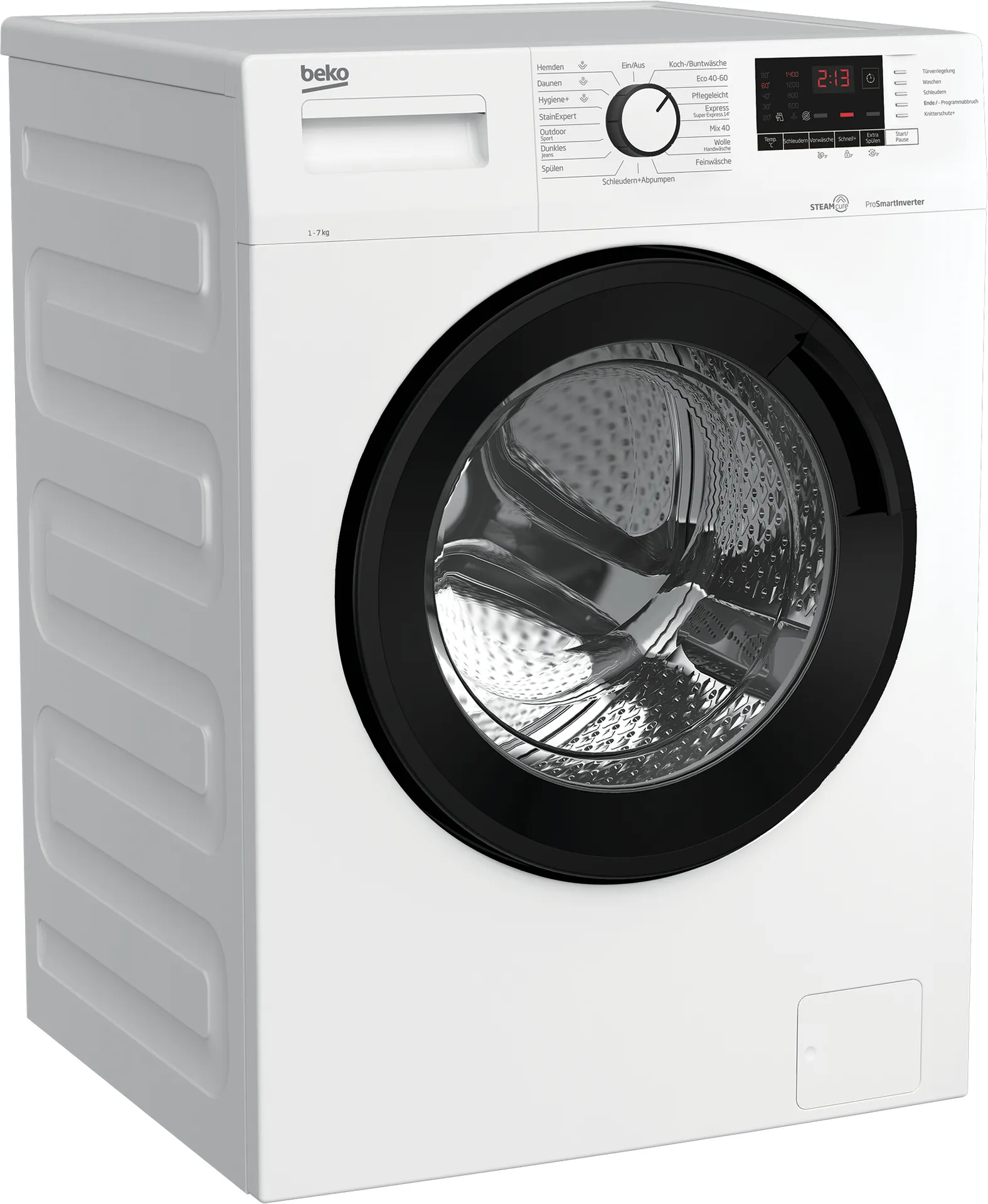 Beko WML71432NPA Waschmaschine Frontlader 7 kg 1400 RPM Weiß – Bild 2